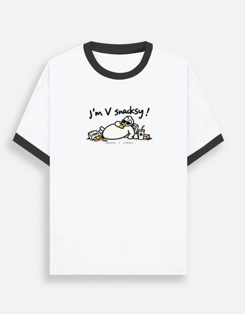 I'm V Snacksy Ringer Tee — WildCard Collection
