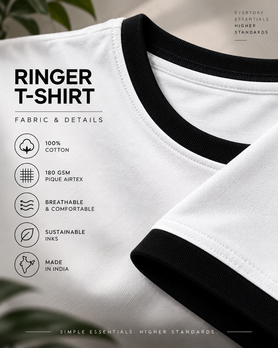 Need of Island Ringer Tee — WildCard Collection