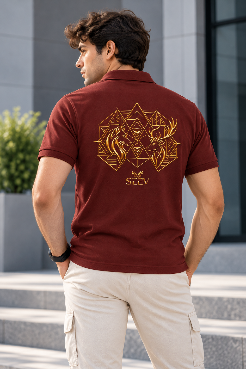 Rust Wildlife Men's Premium Polo