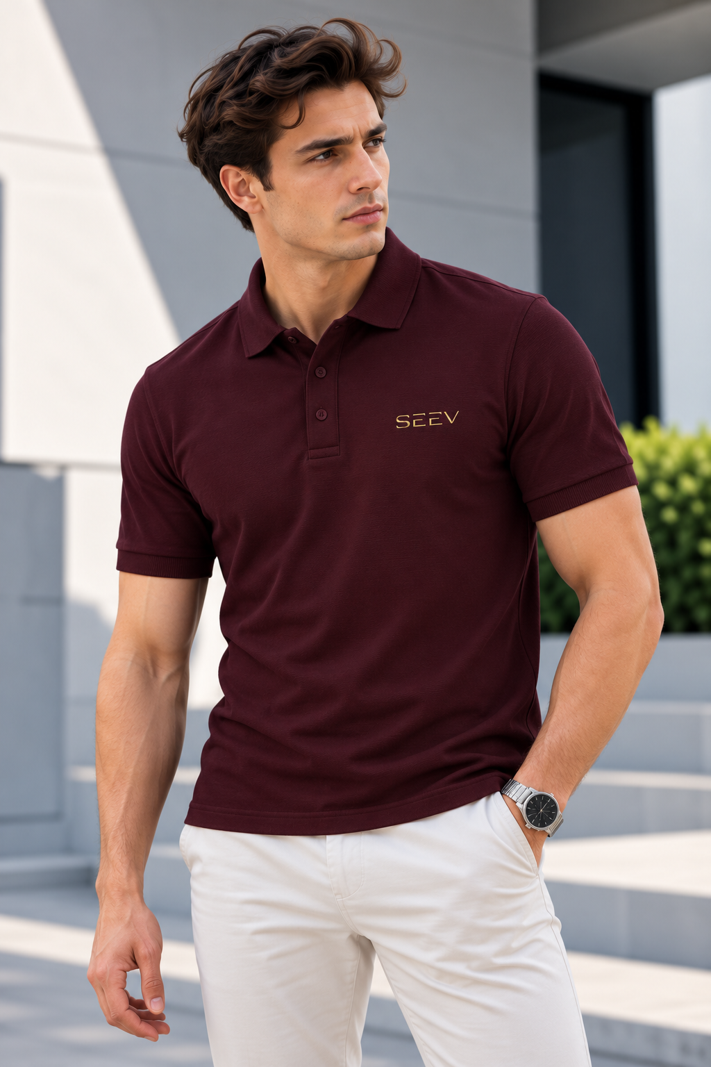 Tessellation Men's Premium Polo