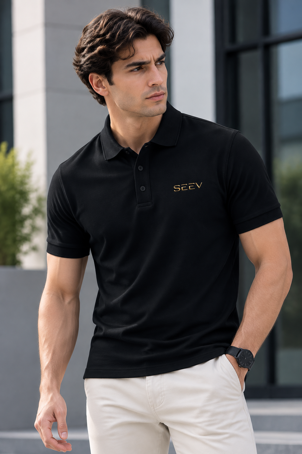 The Aegis Men's Premium Polo