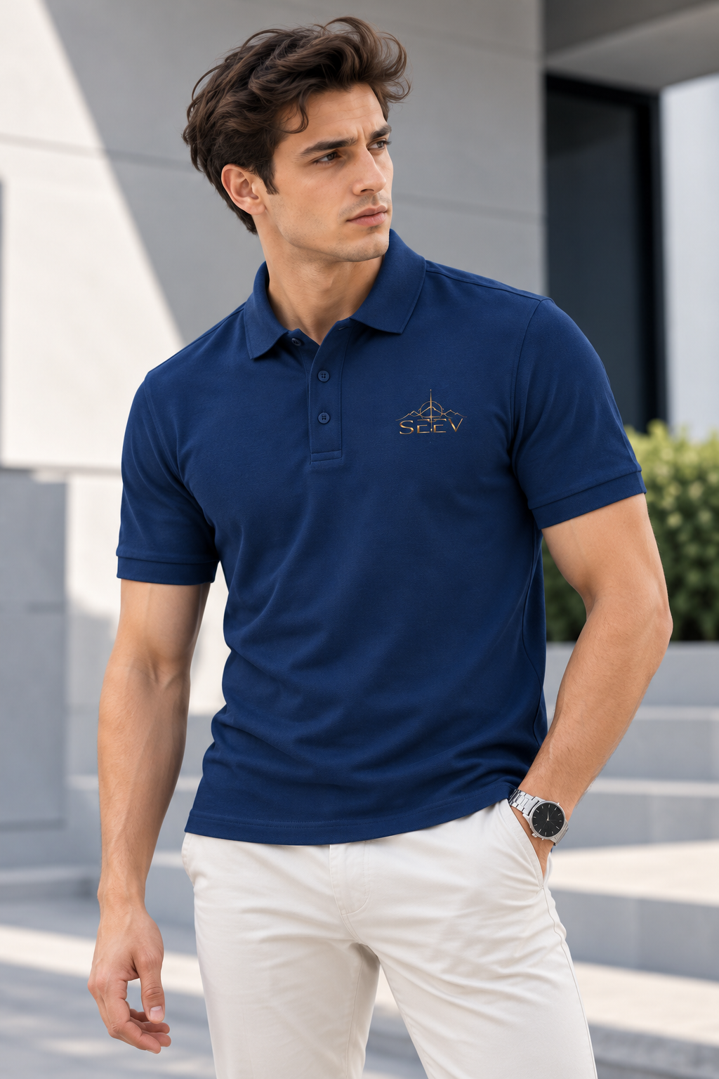 The Silent Men's Premium Polo