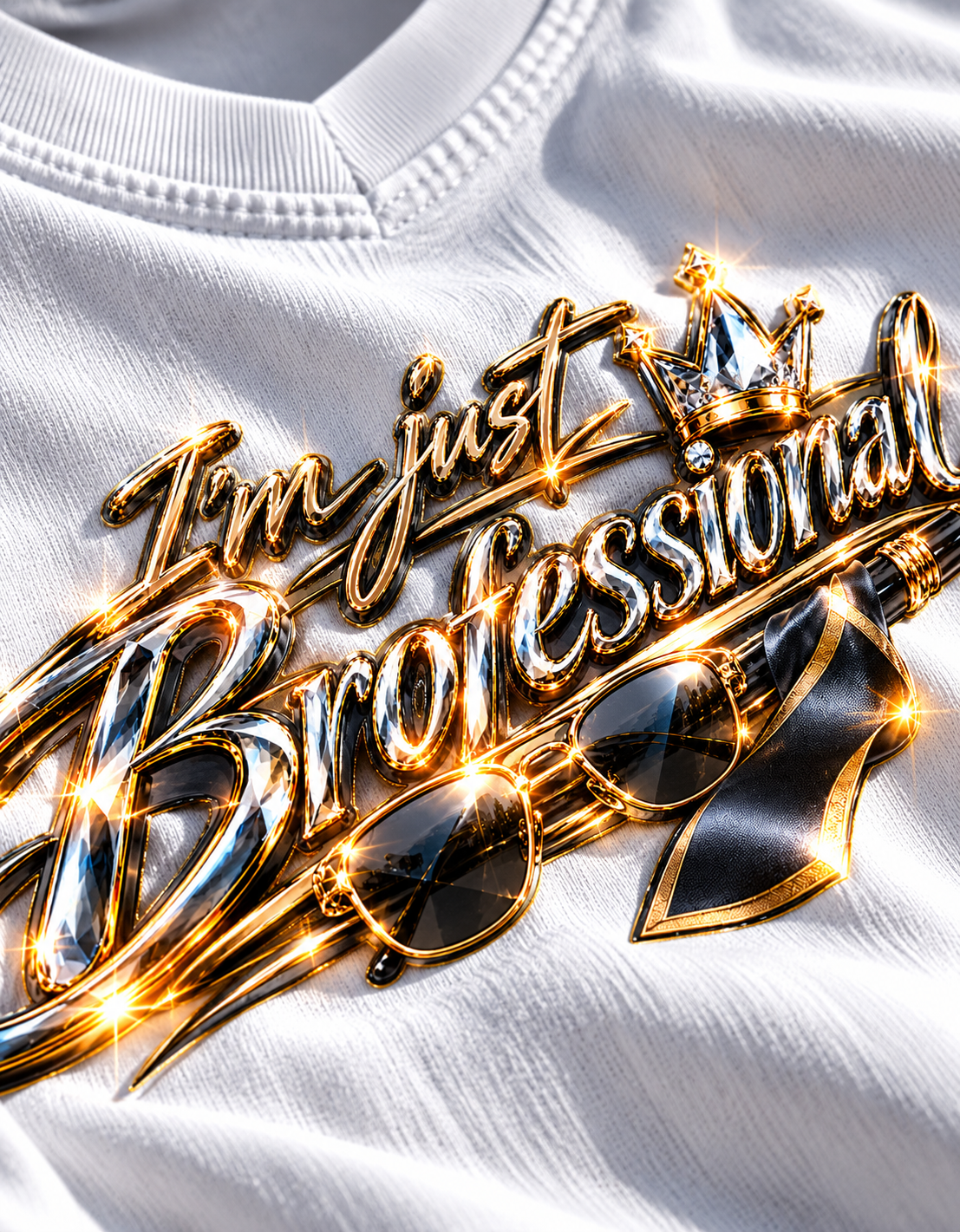 Pro Brother's Unisex V Neck T-Shirt